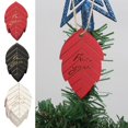thumbnail image 2 of 100pcs Bronzing Leaf Shape For You Hanging Tag Cake Baking Tags Art Crafts Diy, 2 of 5