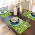 thumbnail image 6 of Placemats Set Of 4 / 6, St Patrick'S Day7 Placemats For Dining Table Indoor/Outdoors Heat Resistant Washable Placemats 18" X 12", 6 of 8