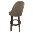 thumbnail image 2 of Swivel Counter Bar Stool 26" M-235 Vivian Base - Basin Beige Fabric -Dark Moca, 2 of 2