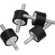 thumbnail image 4 of Rubber Isolation Mounts, Pack of 8 M8 M6 Anti-Vibration Rubber Shock Absorbers Vibration Damper for Car Boat Coils (30 * 20mm,20 * 15mm), 4 of 5