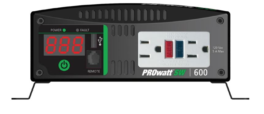 Xantrex 806-1206 Inverter, PROwatt SW 600W 12V True-Sine