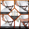 thumbnail image 5 of Rana de Espada Medieval con CinturóN, CinturóN de Soporte de Espada, CinturóN de de Caballero con Vaina de Estoque para Hombres y Mujeres, Guerrero, 5 of 5