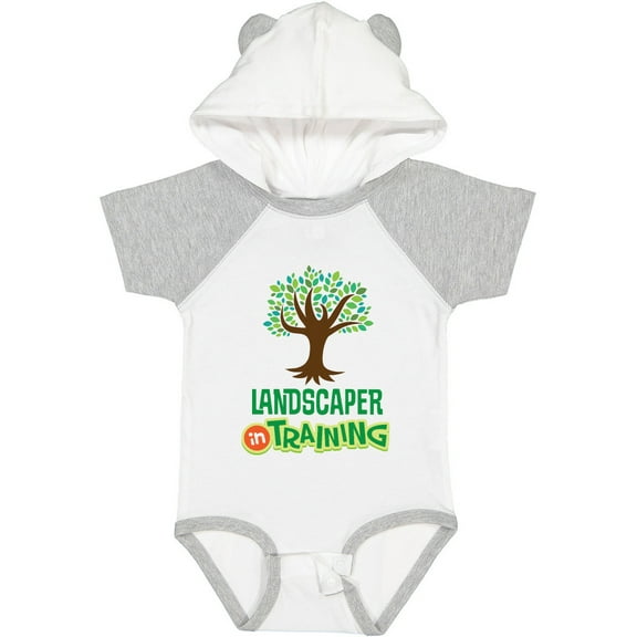 Inktastic Future Landscaper in Training Boys or Girls Baby Bodysuit