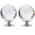 thumbnail image 1 of Radiant Charm: Crystal Cabinet Knobs, Unique Design For An Enchanting Home Decor, 2Pcs, 1 of 5