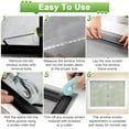 thumbnail image 6 of 48 x 177 Inch Window Screen Repair Kit, Window Screen Mesh & Installation Tools, Window Mesh Replacement Kit, DIY Window Screen Repair Kit for Household Windows, Balcony and Entry Doors, 6 of 7