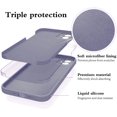 thumbnail image 7 of Compatible with Samsung A05 Case Silicone Liquid Dark Green, Soft Smooth Touch Phone for Samsung Galaxy A05 Case Silicone Shockproof Thin Cover (Grey), 7 of 7