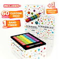 thumbnail image 3 of Scrambled Dice Word Game for 1-5 Players Brain Exercise Party Game Ages 8+ Perfect for Parties and Family Game Nights, 3 of 5