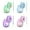 blue, variant on DEBGFS Virtual Pets Game Machine Cover Silicone Protection Case for Tamagotchi Pix,Green