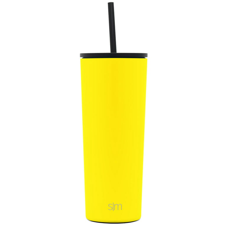 Simple Modern 24 oz Tumbler with Straw Lid Water Bottle Review 