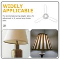 thumbnail image 5 of MOVTOTOP 5pcs Universal Recessed Lighting Spring Clips For Downlight Accessories Metal Lampshade Fixators Lamp Shade Diy Holders For Lamp Hardware And Lighting Fixtures, 5 of 5