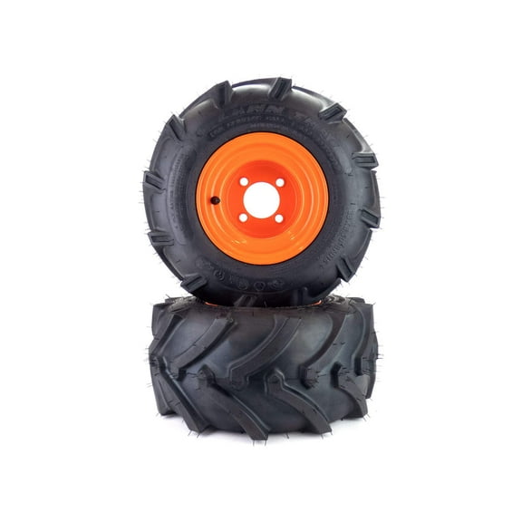 (2) Aggressive Tire Assemblies 18x8.50-8 Fits Bad Boy MZ 42" 022-2050-17