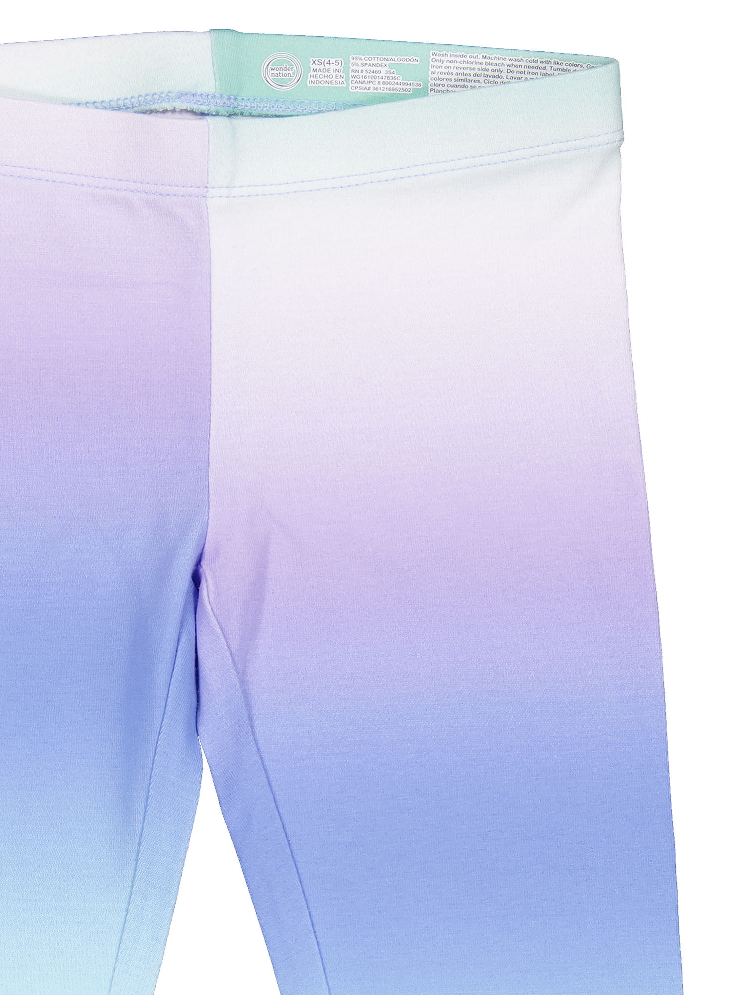 Wonder Nation Girls Kid Tough Legging, Sizes 4-18 & Plus