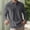 Gris, variante sur Polos pour Hommes Adultes à Manches Longues, T-Shirts Polo à Boutons, Coupe Ajustée, Vêtements Noirs pour Hommes