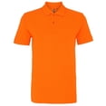 thumbnail image 1 of Asquith & Fox Polo à Manches Courtes Uni pour Hommes, 1 of 4