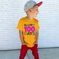 thumbnail image 6 of MZXELPRJD 100 Days of School Shirt for Boys Girls Funny Kindergarten Shirts Happy 100 Day of School Celebration Gifts Toddler Short Sleeve Graphic Tee Tops, 6 of 8