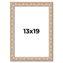 13x19 Frame White Real Wood Picture Frame Width 1.5 inches | Interior Frame Depth 0.5 inches |