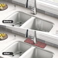 thumbnail image 4 of Pofeuu Poker Print Splash Guard for Sink Faucet Sink Gadgets-Splash Guard Behind Faucet Drip Catcher for Kitchen, Bathroom,Sink Mat, 4 of 7