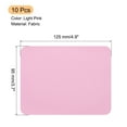 thumbnail image 2 of Uxcell Fabric Patch Iron-on Patches Light Pink 4.9"x3.7" for Clothes Pack of 10, 2 of 6