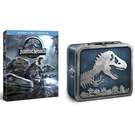 Jurassic World Blu-ray DVD Collectible Lunch Box