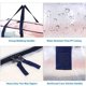 thumbnail image 3 of Paquete de 4 bolsas de almacenamiento transparentes bolsas, 3 of 9
