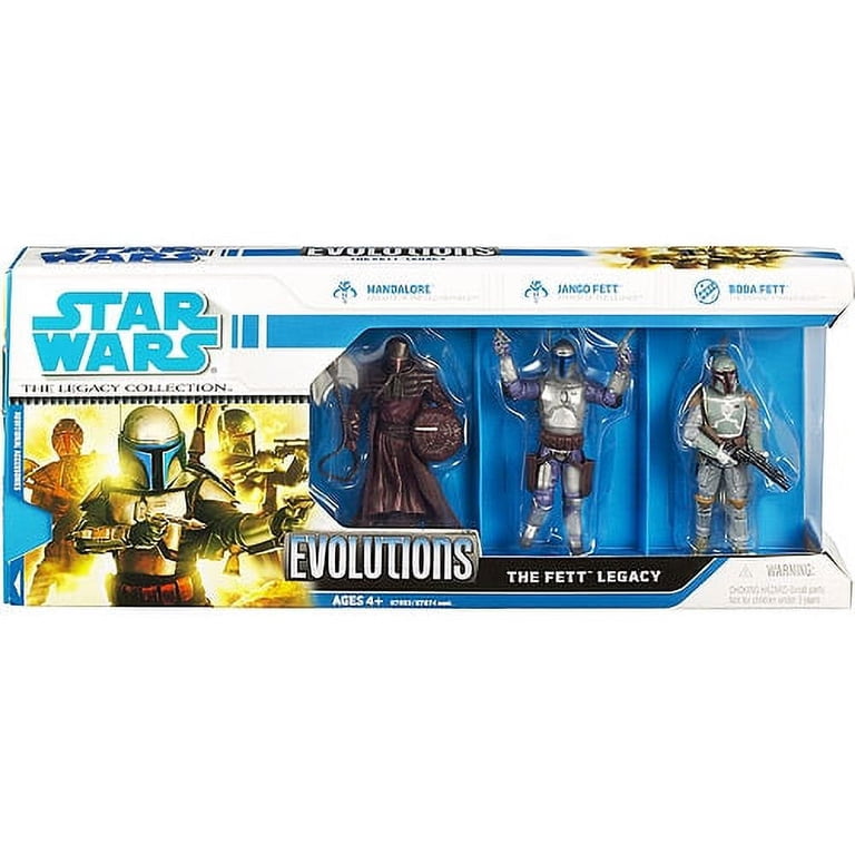 Star Wars Evolutions 3 Pack: theFett Legacy - Walmart.com