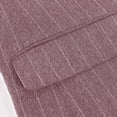 thumbnail image 5 of Beauty Emily's new men's suit, new vertical striped suit jacket, suit vest, suit pants three piece set, two button suit, suitable for weddings, business banquets, parties, daily wear, 5 of 9
