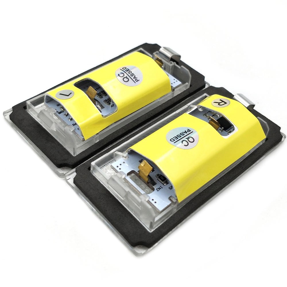 Nikauto 6000K License Plate Light 18 LED Number Plate Lamp for BMW E46 2D 1998-2003