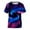 Purple, variant on Toddler Boys T-Shirts Children Galaxy Teen Casual Kids Clothes Girls Print Tops for Boy Size 11-12T