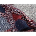 thumbnail image 5 of Mode Femmes Laine Mélange Plaid Wrap Hiver Chaud Molleton Foulard Châle Écharpe, 5 of 5