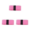 thumbnail image 2 of VONKY 1/2/3 Tennis Grip Tape Solution For Optimal Grip And Control Bonding Power Racket Over pink square pack 3PCS, 2 of 6