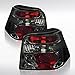 thumbnail image 3 of Autozensation Compatible with Volkswagen Golf Iv Mk4 1999-2006, Smoke Lens Tail Lights, L+R Pair Taillight Assembly, 3 of 4