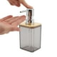 thumbnail image 3 of Conjuntos de dispensadores de jabón duraderos únicos para baño y lavandería en gris, 3 of 6