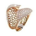 thumbnail image 1 of Fiudx Anillos Exquisitos, Alegres Aleación Diseño Hueco, Elegante Anillo de Moda para Mujer, Accesorio para Fiestas, Tallas 6-10, Peso Ligero y Cómodo, Regalo Perfecto., 1 of 2