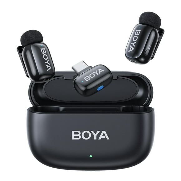 Micrófono Lavalier inalámbrico BOYA mini para Android/PC USB-C