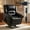 Black, variant on Power Lift Recliner Chair with Heat Massage, Dual Motor Infinite Position, USB Ports & Side Pockets, Antique Brown