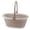 Khaki, variant on Suodoka Collapsible Mop Bucket Sturdy PP Large Capacity Portable Handle Multifunction Car Wash Bucket for Home Bathroom Patio, Khaki, 17.3 inches / 44 cm Length