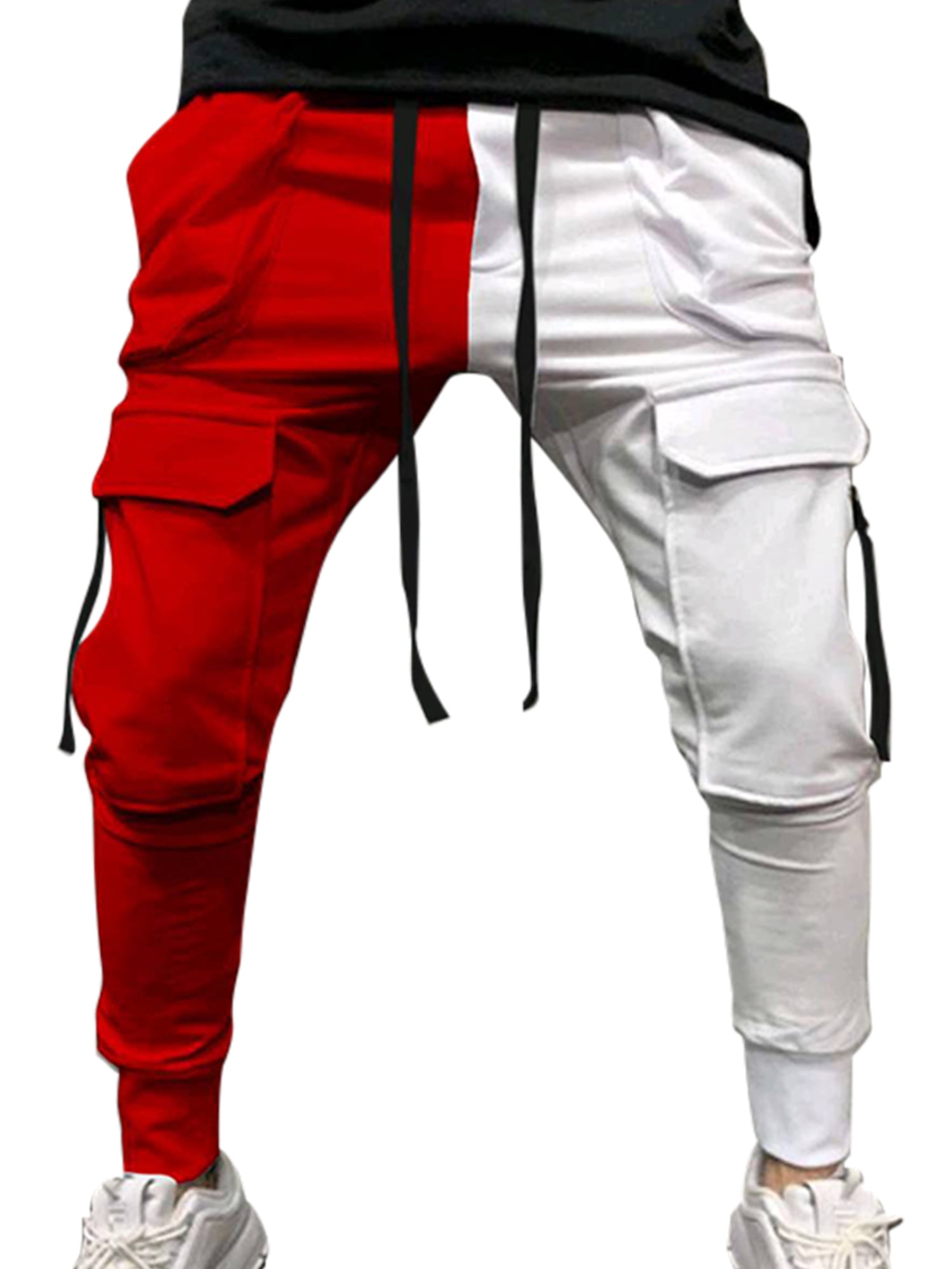 Colisha Fashion Color Patchwork Cargo 