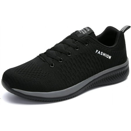 Fashion Walking Shoes for Mens Road Running Breathable Comfortable Sneakers Non-Slip Athletic Sport Casual Shoes