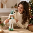 thumbnail image 7 of KKOUHVY Cloth Christmas Elf Doll Ornaments 3.94x20.08in, Plush Xmas Tabletop Decorations for Home Party Wreath Tree, 7 of 7