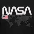 thumbnail image 3 of Teelocity NASA World Map Graphic T-Shirt, 3 of 4