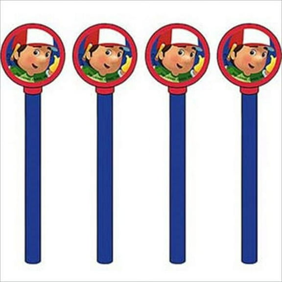 Handy Manny Pencils w/ Toppers (4ct)