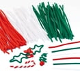 thumbnail image 1 of Christmas Pipe Cleaners - Pack of 100, ⁠Creative Art Supplies for Kids, Crafts and Ornaments, 1 of 5