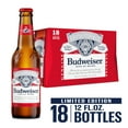 thumbnail image 3 of Budweiser American Lager Beer 18 pack 12 fl oz Glass Bottles 5% ABV, 3 of 9
