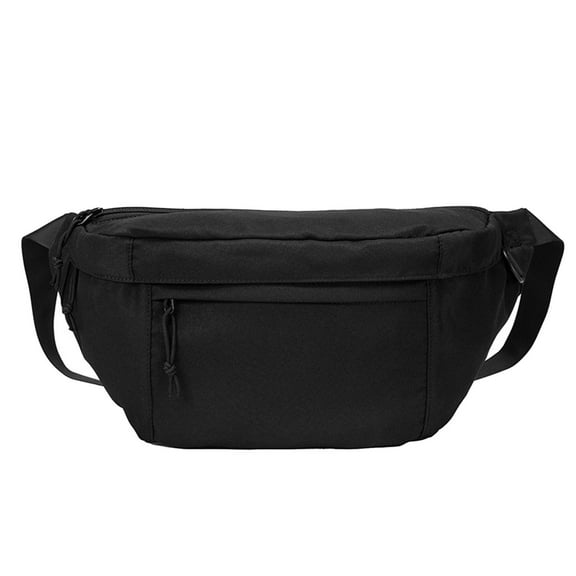 MUSOIE Large Crossbody Fanny Pack for Women Men Water Resistant Belt Bag for Yoga Gym Waist Pack