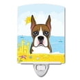 thumbnail image 1 of Carolines Treasures BB2091CNL Boxer Summer Beach Ceramic Night Light, 1 of 1