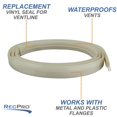 thumbnail image 4 of Recpro Rv - Sello De Vinilo Blanco Para Ventilación De Techo De Rv De 51 Pulgadas, Repuesto Para Ventilación De Techo Ventline Hengs Y Camco, Fabricado En Estados Unidos (Paquete De 2), 4 of 5