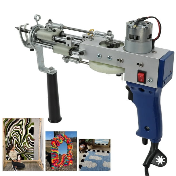 Electric Rug Tufting Adjust Speed Carpet Tufting Guns Kit DIY Rug