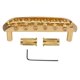 thumbnail image 4 of Puente de guitarra de sillín de con tornillos Reemplazo de cola dura fija Puente de sillín para instrumentos musicales Accesorio de Dorado Baoblaze Cordal de puente de bajo, 4 of 8