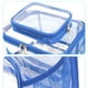 thumbnail image 3 of Bolsa de Almacenamiento Portátil Transparente Wwl240731008 | Organizador Ligero de Tela Plástica con Asa Reforzada | Caja Plegable Transpirable E Inodora para Ropa, Cosméticos y Artículos de Tocador, 3 of 6