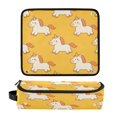 thumbnail image 3 of Hair Tools Storage with Heat Resistant Mat- Unicorn-pattern Printed Design Curling Iron Travel Bag/Flat Iron Case for Women, 3 of 8